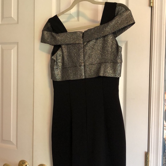 Nicole Miller Dress, Black & Silver - Picture 4 of 5